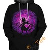Mewtwo Energy Circle All Over Print 3D Hoodie with Futuristic Graphics