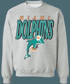Miami Dolphins 1990s Vintage NFL Lover Sweatshirt Hoodie - sport shirts unisex