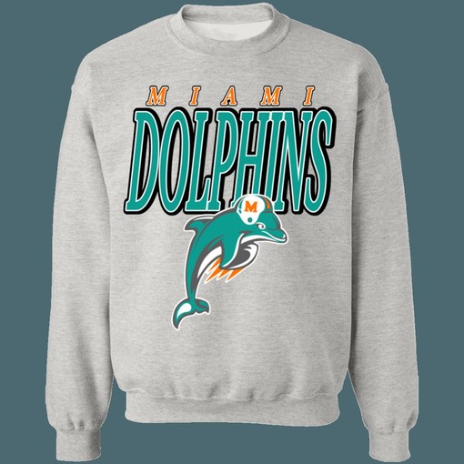 Miami Dolphins 1990s Vintage NFL Lover Sweatshirt Hoodie - sport shirts unisex - Image 4