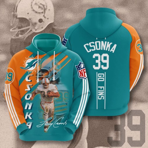 Miami Dolphins 3D Football NFL Hoodie - Perfect for Fans