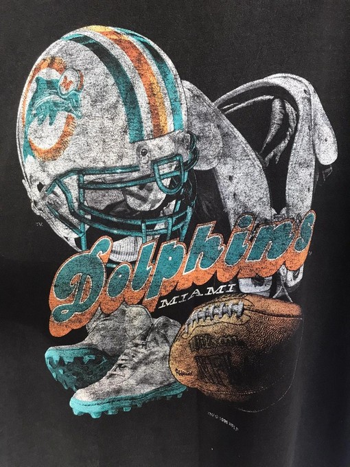 Miami Dolphins NFL Vintage Style 90s Sweatshirt T-shirt, Football Teams Gifts For Fans - Image 2