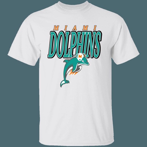 Miami Dolphins Retro NFL Apparel Set - T-Shirt, Sweatshirt, Hoodie - Gifts for NFL Fans - ncaa shirts for men