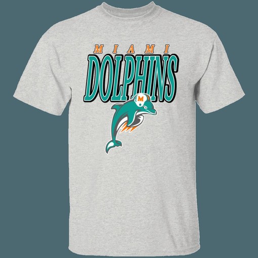 Miami Dolphins Retro NFL Apparel Set - T-Shirt, Sweatshirt, Hoodie - Gifts for NFL Fans - ncaa shirts for men - Image 3