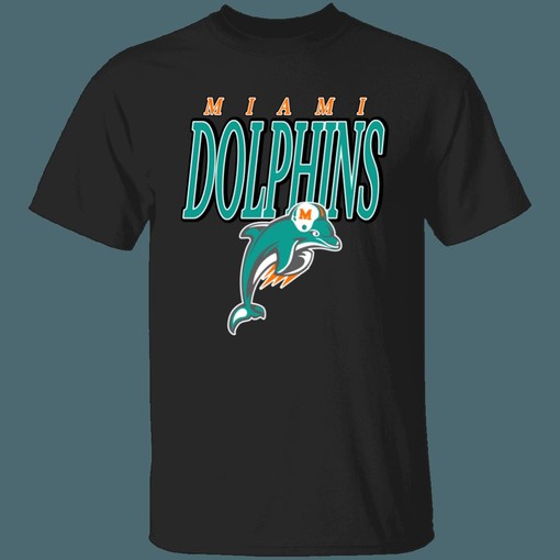 Miami Dolphins Retro NFL Apparel Set - T-Shirt, Sweatshirt, Hoodie - Gifts for NFL Fans - ncaa shirts for men - Image 4