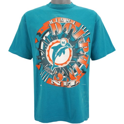 Miami Dolphins Spell-Out 1994 Vintage NFL T-Shirt Unisex Sport Sweatshirt Hoodie Gift