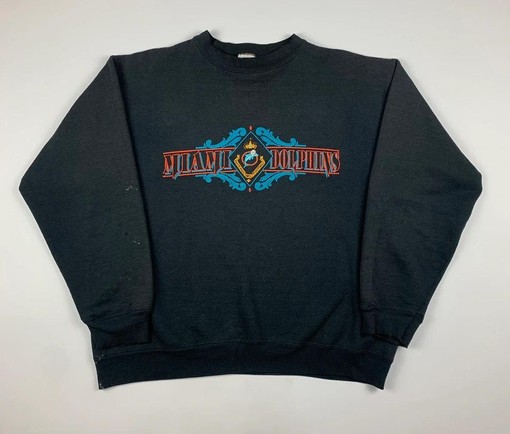Miami Dolphins Thrashed Sweatshirt T-shirt - Vintage and Ideal Gift for NFL Fans with ncaa shirts women