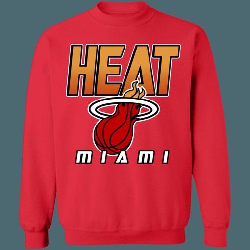 Miami Heat 90s Retro NBA Vintage Sweatshirt Hoodie Shirt - NBA Shirts - Image 2