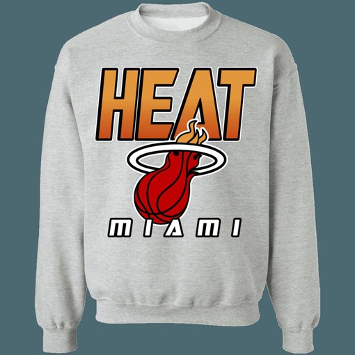 Miami Heat 90s Retro NBA Vintage Sweatshirt Hoodie Shirt - NBA Shirts - Image 3