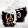 Miami Heat Custom All Over Print Hoodie - Perfect for Fans of NBA