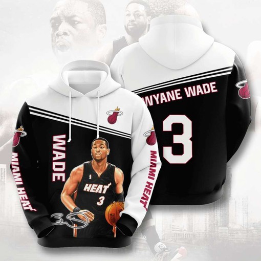 Miami Heat Custom All Over Print Hoodie - Perfect for Fans of NBA