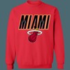 Miami Heat Vintage NBA Sweatshirt Hoodie Shirt - NBA Shirts for Women