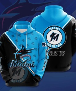 Miami Marlins 3D Hoodie with Unique Graphic Design
