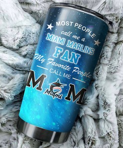 Miami Marlins MLB Tumbler - Best Gift for Baseball-loving Moms and Marlins Fans