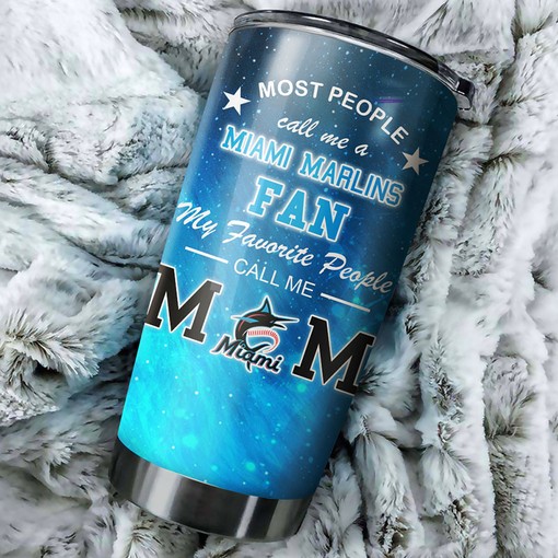 Miami Marlins MLB Tumbler - Best Gift for Baseball-loving Moms and Marlins Fans