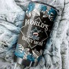 Miami Marlins World's Best Mom Edition MLB Tumbler - Personalized Design