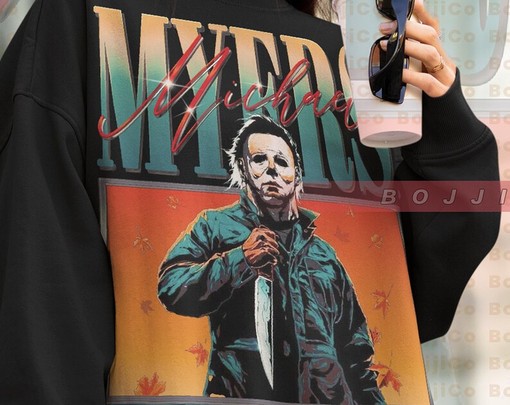 Michael Myers Horror Movie Sweatshirt - Classic Scary 90s Sweater - Image 4
