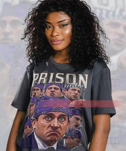 Michael Scott Biatch Tribute Shirt - Classic Prison Mike Fan Tee for The Office Fans