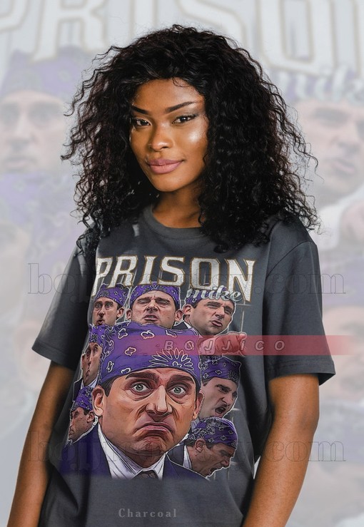 Michael Scott Biatch Tribute Shirt - Classic Prison Mike Fan Tee for The Office Fans