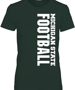 Michigan State Football Design Shirt for Spartan Fans
