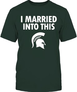 Michigan State Married Into This Navy Blue Shirt for Spartan Fans