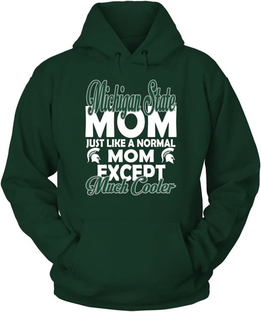 Michigan State Mom Design Hoodie for Spartan Fans - Image 2
