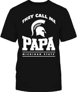 Michigan State Papa Design Hoodie for Spartan Fans