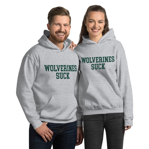 Michigan State Rivalry Sweatshirt and Sport Shirt - NCAA Shirts for Men and Women - Image 2