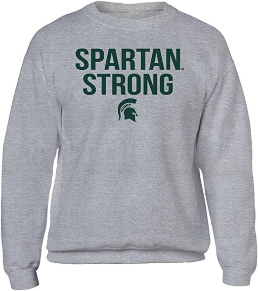 Michigan State Spartan Strong University Design Hoodie for Spartan Fans - Image 2