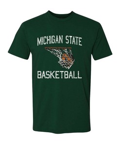 Michigan State Spartans Gradient Triangle College Shirt, Michigan State University Sweatshirt