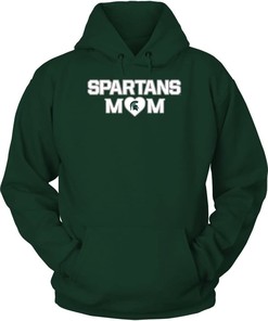 Michigan State Spartans Mom Hoodie for Spartan Fans