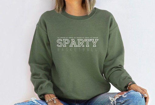 Michigan State University Spartans Izzone Sweatshirt - Perfect Gift for College Basketball Fans - Image 4