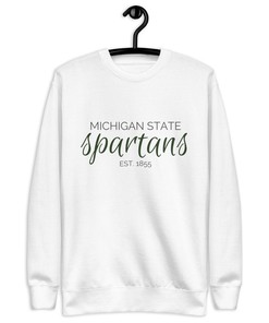 Michigan State Women's Sweatshirt - Show Your Spartan Spirit with NCAA Fan Gear