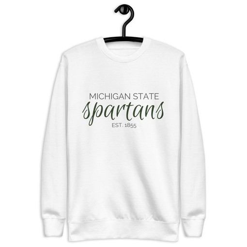 Michigan State Women's Sweatshirt - Show Your Spartan Spirit with NCAA Fan Gear