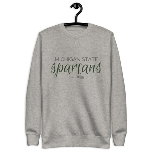 Michigan State Women's Sweatshirt - Show Your Spartan Spirit with NCAA Fan Gear - Image 2