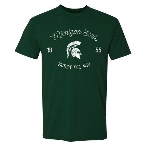 Michigan Wolverines Arch Logo Football Crewneck Shirt for College Sports Fans