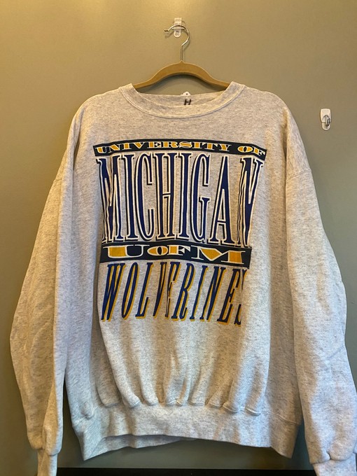 Michigan Wolverines Crewneck Sweatshirt - Show Your Michigan Spirit with NCAA Fan Gear
