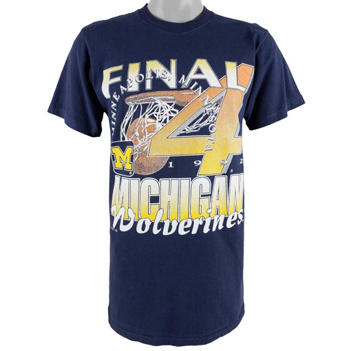 Michigan Wolverines Final Four T-Shirt, 1992 Vintage NCAA Shirt - Unisex Sport Sweatshirt Hoodie Gift