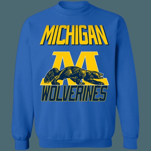 Michigan Wolverines Vintage NCAA Sweatshirt and Hoodie - College Shirts and NCAA Shirts for Men and Women - Image 2