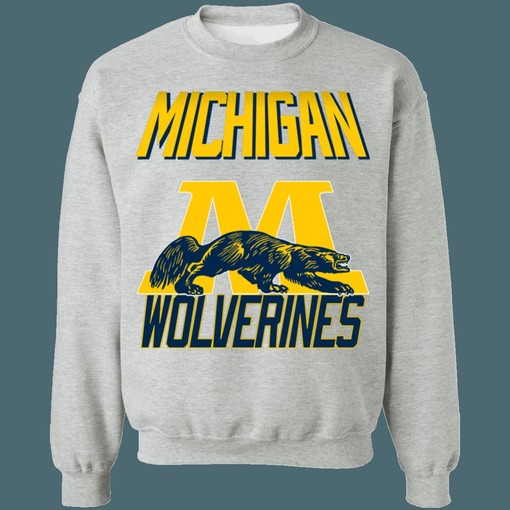 Michigan Wolverines Vintage NCAA Sweatshirt and Hoodie - College Shirts and NCAA Shirts for Men and Women - Image 3