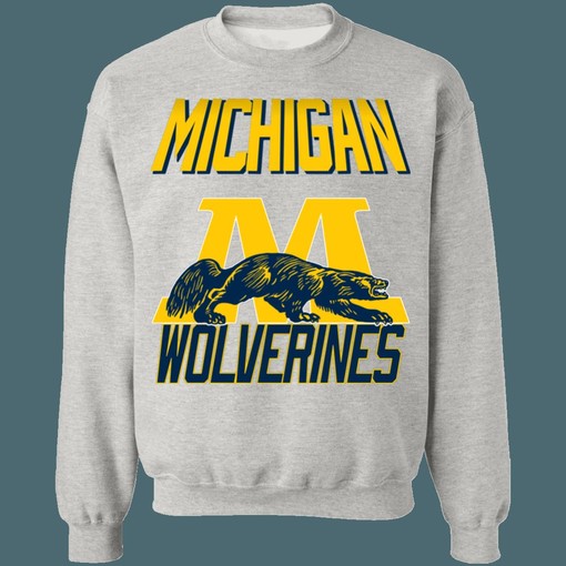 Michigan Wolverines Vintage NCAA Sweatshirt and Hoodie - College Shirts and NCAA Shirts for Men and Women - Image 4