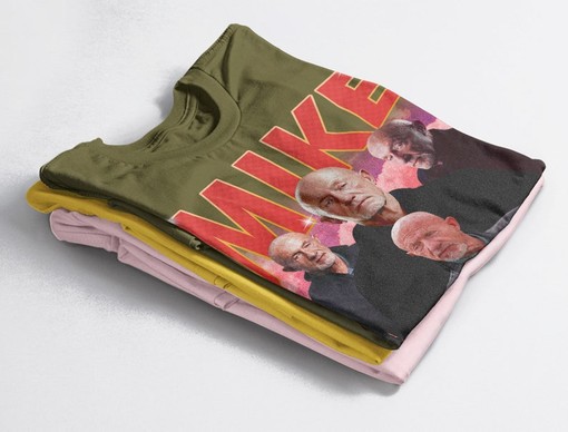 Mike Ehrmantraut Vintage Shirt, Vintage Mike and Saul Homage Tshirt, Mike Fan Tshirt, Heisenberg Retro 90s Sweater - Image 4