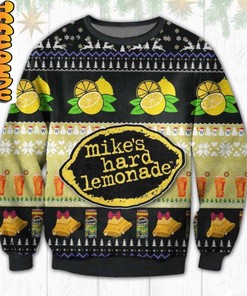 Mike's Hard Lemonade Famous Logo All Over Print 3D Hoodie with Graphic Design