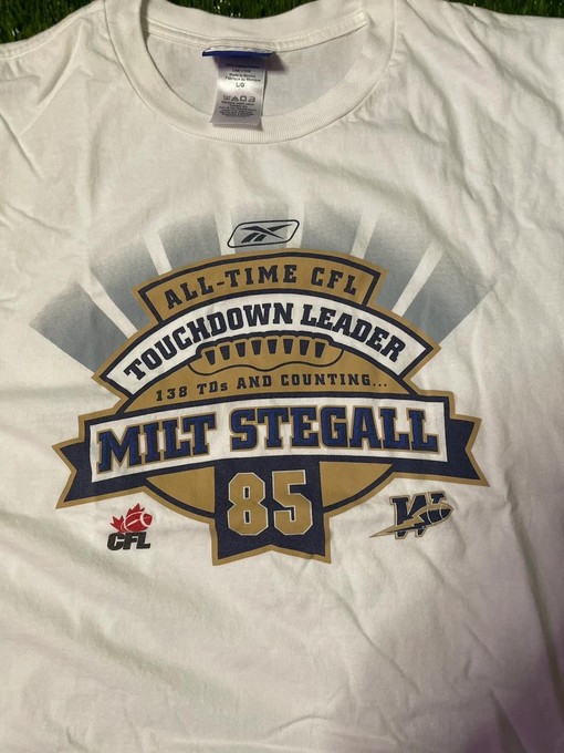 Milt Stegall Scoring Leader Y2K Vintage Sweatshirt T-Shirt - Ideal Apparel for NFL Fans - Image 2
