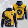 Milwaukee Brewers Customized All Over Print 3D Hoodie for Sports Fans