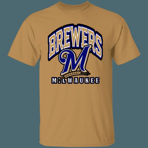Milwaukee Brewers Retro MLB T-Shirt, Sweatshirt, and Hoodie Gifts for Baseball Fans