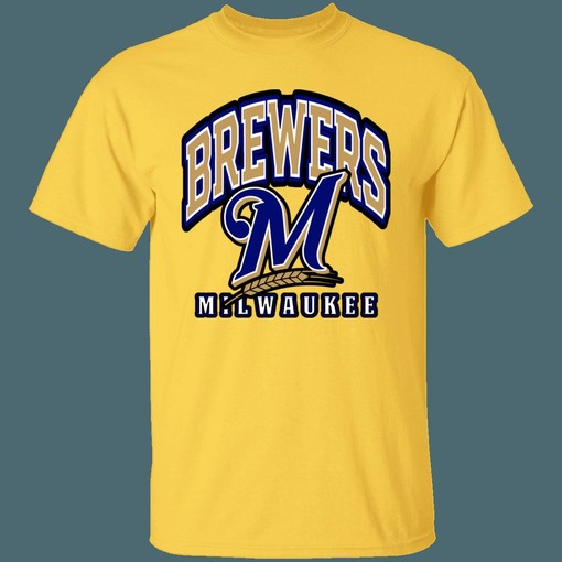 Milwaukee Brewers Retro MLB T-Shirt, Sweatshirt, and Hoodie Gifts for Baseball Fans - Image 2