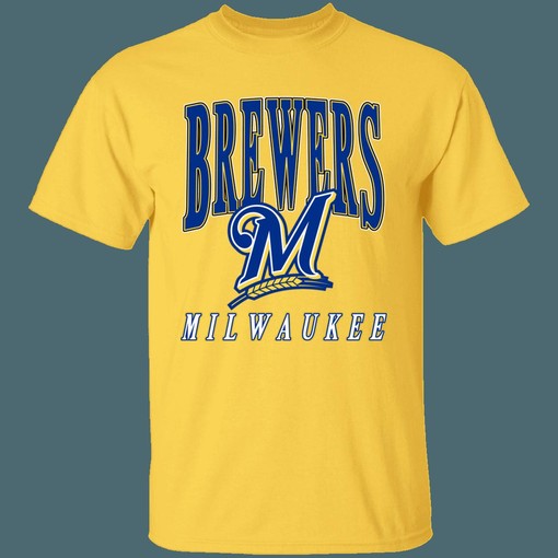 Milwaukee Brewers Retro MLB T-Shirt, Sweatshirt, and Hoodie for MLB Fans