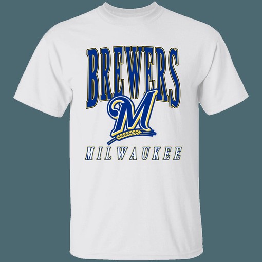 Milwaukee Brewers Retro MLB T-Shirt, Sweatshirt, and Hoodie for MLB Fans - Image 2