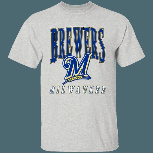Milwaukee Brewers Retro MLB T-Shirt, Sweatshirt, and Hoodie for MLB Fans - Image 3
