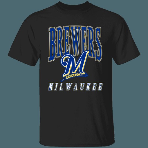 Milwaukee Brewers Retro MLB T-Shirt, Sweatshirt, and Hoodie for MLB Fans - Image 4